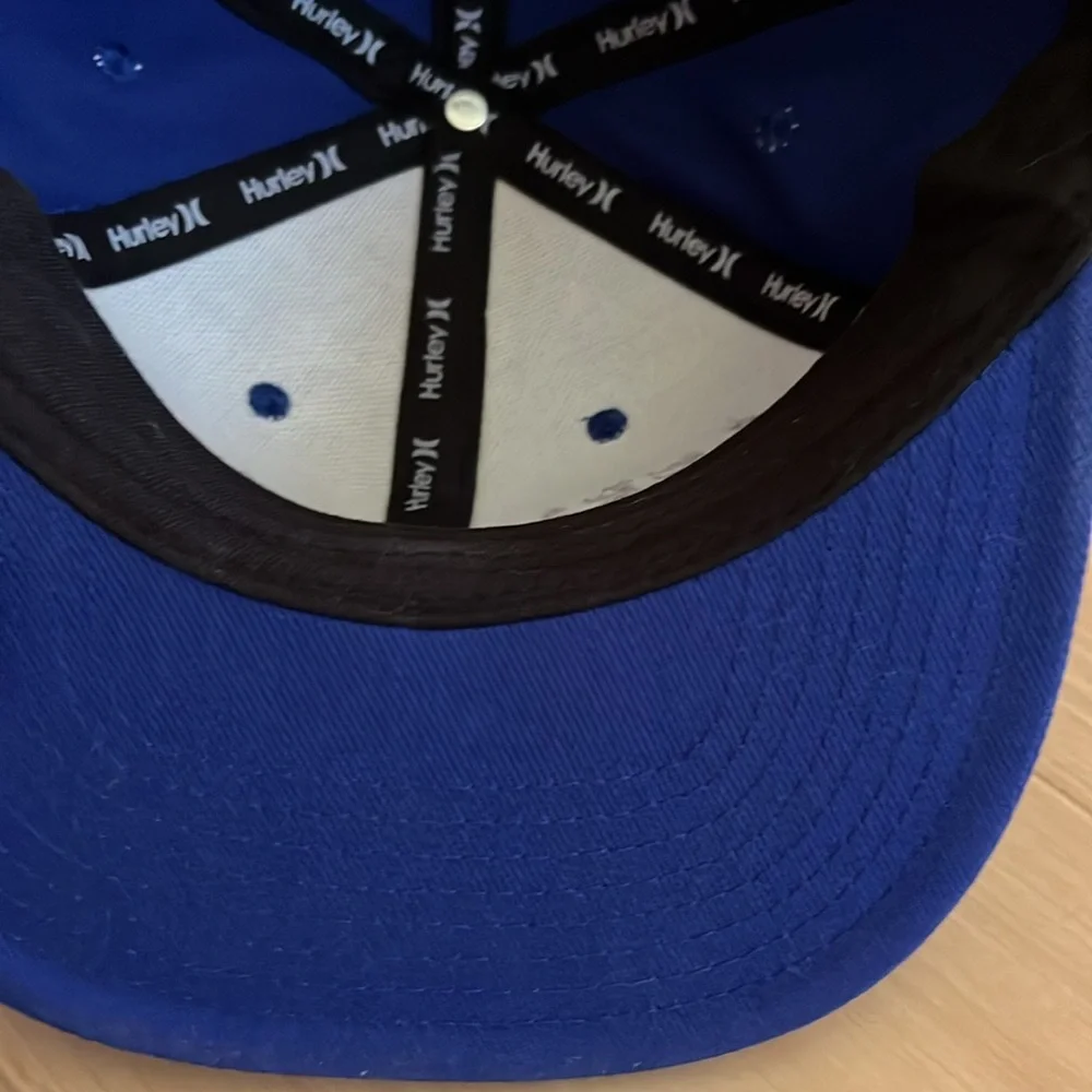 NWOT HURLEY BASEBALL HAT CAP ADJUSTABLE BLUE OSFM